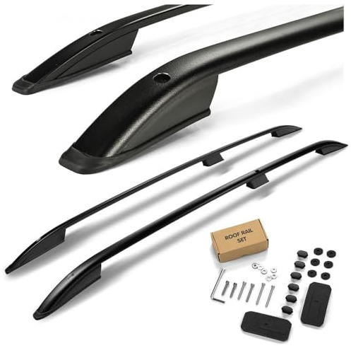 CHROMEMASTER | Les Barres de Toit Compatible avec Renault Express 2021+; Rails de Toit Conçus pour Le Montage de Barres de Toit, de Coffres de Toit, de Porte-vélos | Aluminium Durable