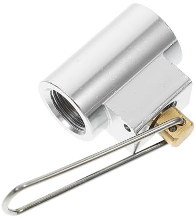 VICASKY Gastank Umrüstadapter für Gaskocher Tragbarer Gasadapter Campingkocher Zubehör Effizienter Gasübertragungsadapter für Outdoor Aktivitäten Geeignet für Propan und Gaskartuschen