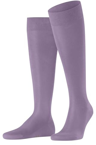 FALKE Tiago M Kh algodón fil d'Écosse sostenible lisos 1 par, Calcetines largos Hombre, Morado Misty Lila 8972, 41-42