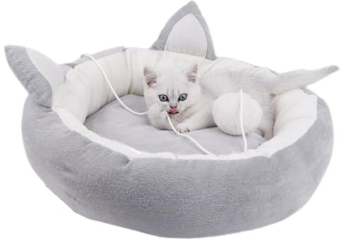 Generisch Hundebett mit Kissen - rutschfeste Weiche Warme Bequeme Unterlage | Hundebett Matte,Für kleine und mittlere Hunde und Welpen, Nest, Box Hundezwinger, für Innen- Außenbereich, Zuhause
