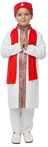 Hinduisk kamaldräkt för pojkar
