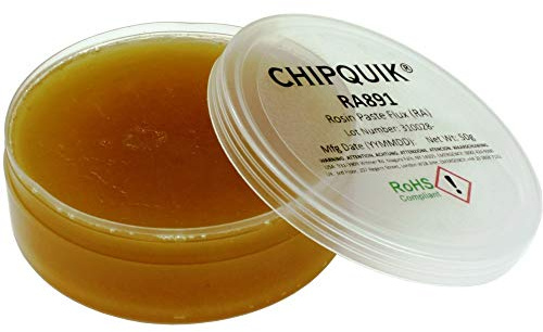 Chip Quik RA891 Rosin Solder Flux (RA) in 2oz Flat Jar 50 gram
