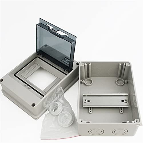 DLRSET PCB Shell, Montaggio 2-5 Vie Scatola di plastica Potenza HT-5 Impermeabile di Alta qualità Superficiale Scatola di Giunzione Esterna ABS distributore modulare