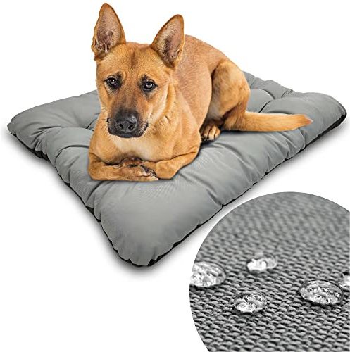 EDANTI Hundebett Hundematte Hundematratze Schlafplatz für Hunde Katzenbett Tierbett Wasserdicht (100x70 cm)