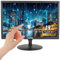 Suprlipy Moniteur à écran Tactile TFT LCD 19 Pouces 1440x900 Prise en Charge HDMI VGA AV USB BNC Tactile capacitif 10 Points pour Ordinateur Portable PC Xbox PS5/PS4 de Vente Haut-parleurs intégrés