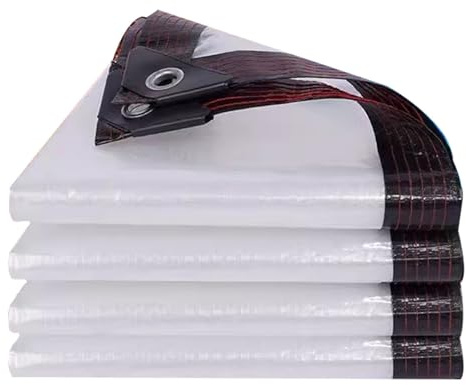 Telone Termico Trasparente Addensato Telo Impermeabile Multiuso In Polietilene Protezione Solare per Serre e Giardini, Può Essere Personalizzato Qulamrdk(Size:3x5m)