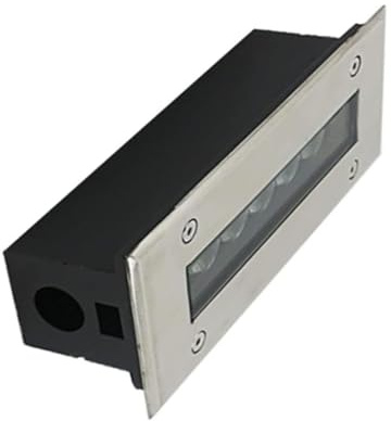 GUODDM Luces De Paisaje LED De Suelo - Lámpara Enterrada Para Exteriores De 5 W, Luz Subterránea Rectangular Impermeable IP65, Foco LED Empotrado Para Exteriores, Para Luces De Pasillo(White,5W(24V))
