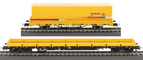 77029 H0 2er Set Rungenwagen Res, STRUKTON Rail, Ep. VI