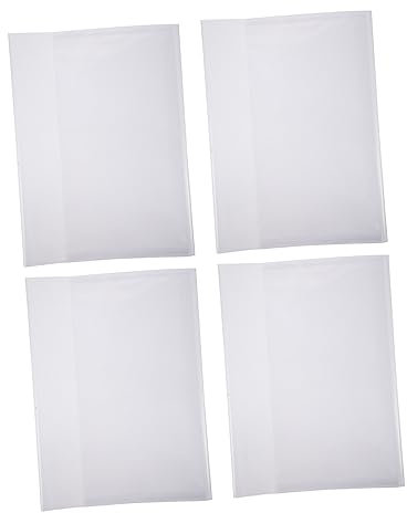 Homoyoyo 20stücke Buchfolie Selbstklebend Transparent Schutz Für Schulhefte Notizbücher Und Bücher Vor Fett Stiftspuren Schmutz Für Schüler