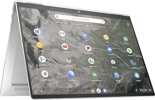 HP Elite c1030 2 en 1 Chromebook con Pantalla táctil de 13,5 Pulgadas, Intel Core i7-10610U, 16 GB de RAM, SSD de 128 GB, Teclado US QWERTY, Chrome OS (reacondicionado)