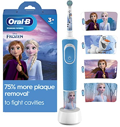 Oral-B Kids Electric Toothbrush Featuring Disney's Frozen for Kids 3+