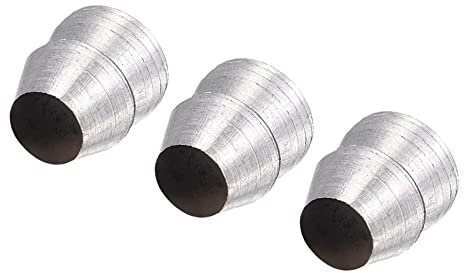 sourcing map Rond Acier Poignée Coins pour Hache Griffe Marteau Forgeron Marteau Hache Poignée Coin 3Pcs 11mm