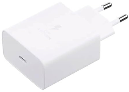 Samsung EP-TA865 Caricabatterie Caricatore Alimentatore Travel Adapter Super Fast Charging 65W USB Tipo C Type-C Bianco bulk