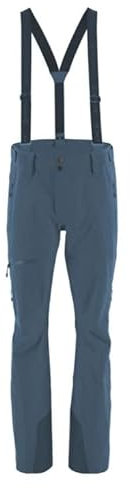 Scott M Explorair 3l Pants Blau - wasserdichte vielseitige Herren Dryosphere Backcountry Skihose, Größe S - Farbe Metal