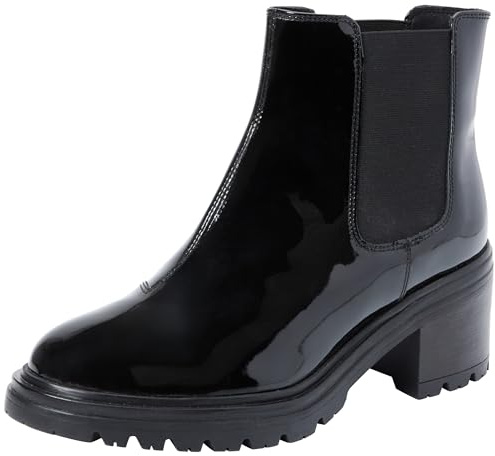 Geox - D DAMIANA F, Botín, Black,