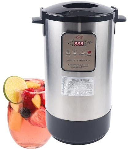 Fermenteur Intelligent EntièRement Automatique De 12 L, Machines à Yaourt éLectriques Pour Fruits Et Vin, Machine à Lever La PâTe à Pain, Machine à Natto, Machine à Vin De Riz Sucré,110V