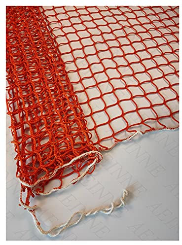 Heavey Duty Sports Barrier Net Net for the Back Stop, Net Material Nylon Backstop Net Backyard Fence Barrier Backstop Nets Replacement Net Soccer Goal Netting for Baseball Softball Tennis Hockey Cour