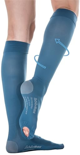 BeOnTop Calze Antitrombo Donna Gambaletto 18-23 mmHg Unisex - Calze Compressione Graduata Classe 1, Dispositivo Medico CE, Calza Antitrombo Uomo, Calze Elastiche Per Vene Varicose
