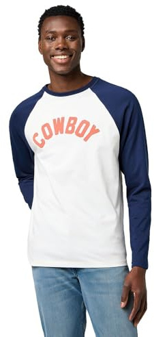 Wrangler Herr Ls Baseball T-shirt
