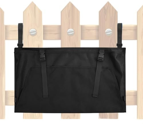 Hogvinnatil Bolsa de almacenamiento para piscina sobre el suelo, bolsa de almacenamiento para piscina, bolsa organizadora de red de gran capacidad | Sobre accesorios de piscina molidos, bolsa plegable