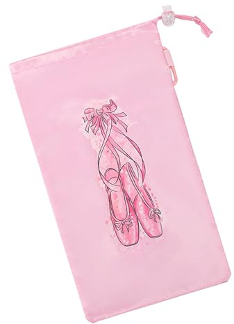 kwoifioy Ballettschuh Aufbewahrungstasche Tanzschuhe Beutel Tanzschuhe Bag Ballet Schuhtasche Mit Kordel Für Frauen