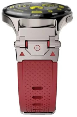 dongriuk 22mm Quick Release Silikon Strap Für Oneplus 2 2R Smart Uhr Band Für Amazfit Balance(T red)