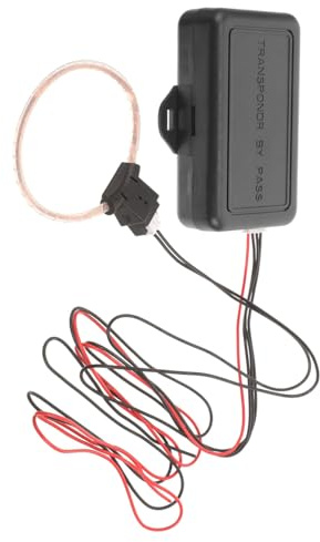 VALICLUD Immobilizer Bypass Module Car Remote Start Kit Original Chip Coil for Auto Engine Ignition Bypass Device Compatible Vehicle One-Key Start System