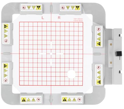 Sew Tech Magnetischer Stickrahmen für Poolin EOC06, 140 x 140 mm Stange | Passend für Poolin EOC06 Stickmaschine