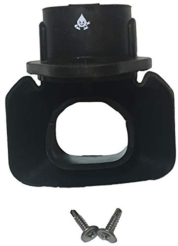 Rubber Diverter to Fill a Rain Barrel from Your downspout (Diverter Only, 2x3)