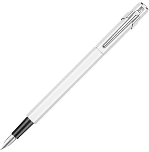 Caran d'Ache 843.001 d´Ache Füllfederhalter, weiss, Feder B