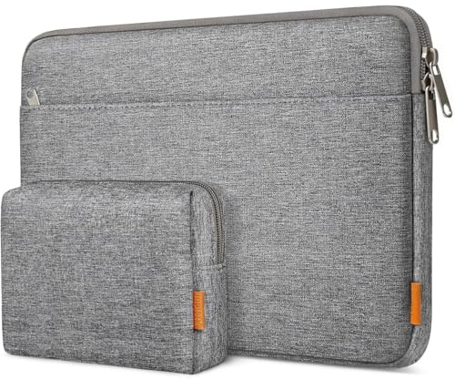 Inateck 13 inch Laptop Case Sleeve Bag Compatible with 13 inch MacBook Air/Pro M5 M4 M3 M2 M1 2016-2026, 13.3 inch and 13.6 inch Surface Pro 11/10/9/X/8/7/6/5/4/3, with Accessory Bag