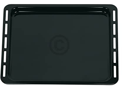 ensipart Backblech Pizzablech kompatibel wie Bauknecht Whirlpool 4810106657929 oder Indesit C00325934 emailliert 450x3375x20 mm