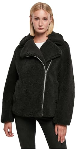 Urban Classics Damen Ladies Sherpa Biker Jacket