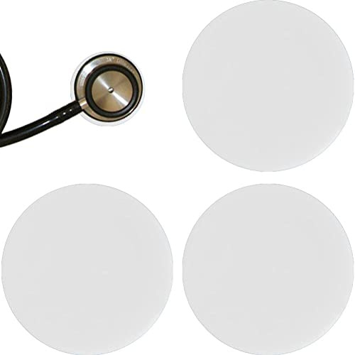 Fopytu 4pcs/Set Stethoskop -abdeckungskopf Membran Protektor Ersatzteile Zubehör Silikon Stethoskop -Kopf -teileabdeckung