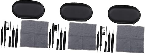 Healeved 3 Sätze 6 Reinigung Von Hörgeräten Zubehör Verstärker Saubere Bürstensets Reinigungsstangen Reinigungsbürste Für Handy Reinigungstool Pvc Putzstock Ohr
