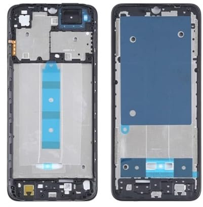Genérico Telaio intermedio compatibile per XIAOMI REDMI A1 telaio laterale nero di ricambio