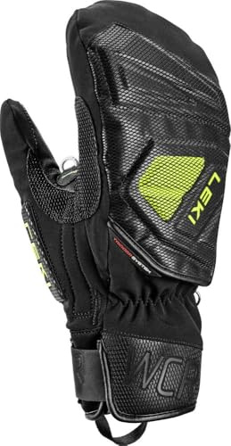 LEKI HS WCR C-Tech 3D Mitt schwarz-gelb