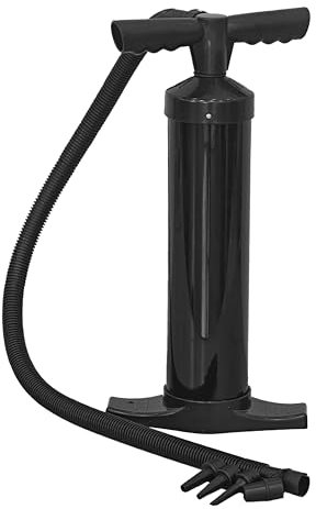 Pompa Manuale a Doppia Velocità - Pompa ad Aria, Gonfiatore Portatile, Pompa Manuale