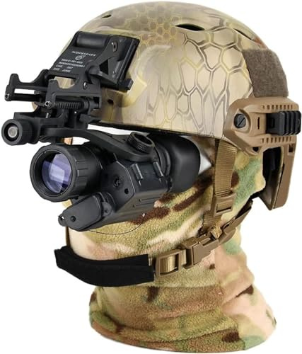 Monokulares Nachtsichtgerät, militärisches digitales Nachtsichtgerät, PVS-14-Gerät, am Kopf montiertes IR-Nachtsichtteleskop für die Jagd