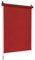Verdunkelungsrollo Klemmfix ohne Bohren 55cm x 210cm Rot Verdunklungsrollo Fensterrollo Rollo Seitenzugrollo Klemmrollo für Fenster & Tür