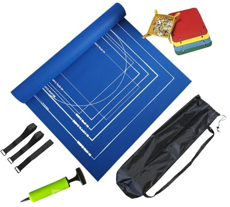 3000 Teile Puzzle-Rollmatte, Puzzle-Aufbewahrung, Puzzle-Sparer, Puzzle-Matte Aufrollbar (Blue)