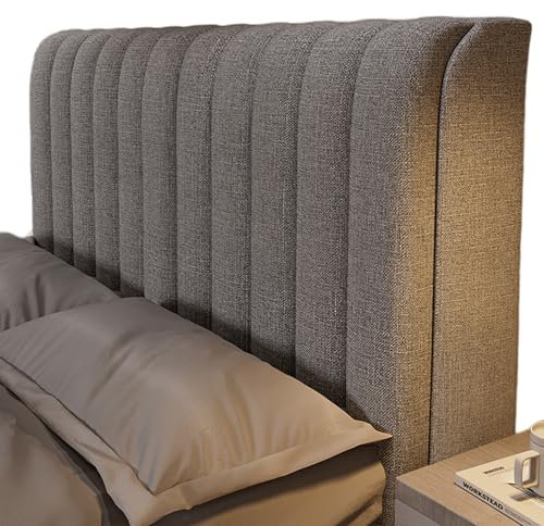 Fodera in lino rosa, protezione trapuntata, cuscino antipolvere, 210 cm, morbido accessorio decorativo per biancheria da letto