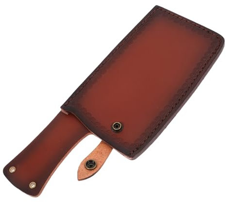 POPETPOP Funda Protectora Cocina Estuche de Cuero Artificial Resistente Oxidación Ligera y Resistente para Carniceros Uso Portátil Soporte