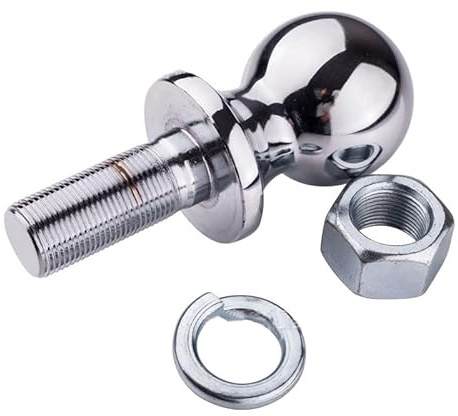 Trailer Hitch Ball,Tow Hitch 50mm 3.5T,Straight Farm Rail, Heavy Duty Towing Coupler, For Drawbar Tractor Extension