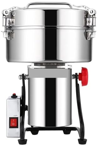 Molinillo de grano, Molino eléctrico de gran capacidad for polvo ultrafino de 4500 g, trituradora de granos