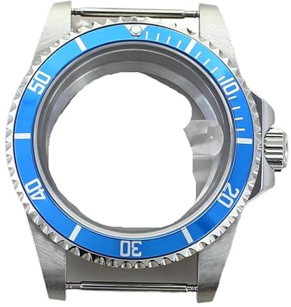 1st 38MM vintage klockfodral stålarmband for Nh35 NH36 NH34 4R36 Movt fodral delar(6)