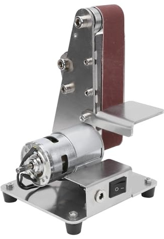 lijadora de banda, Mini amoladora de banda eléctrica, amoladora de banda, pulidora, rectificadora