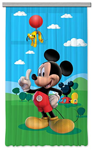 AG Design Fcsl 7141 Cortinas para Niños, 40 X 245, Multicolor