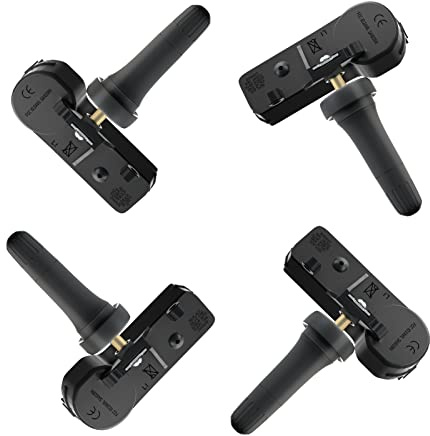 Marsflex TPMS Sensor Fit for Chevy GMC Buick Cadillac Saturn Pontiac SAAB, Tire Pressure Monitoring System Replacement OE: 13586335 13598771 13598772 20923680 25920615 13516164, 315MHz 4pcs