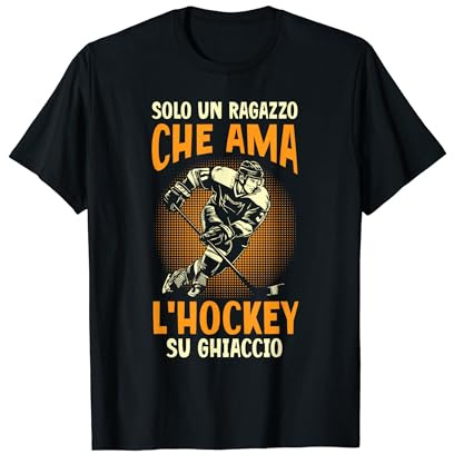 Hockey Su Ghiaccio Hockey Ragazzo Maglietta